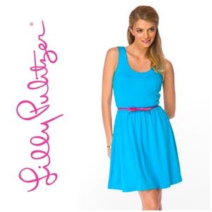 Lilly Pulitzer Agatha Dress in Turquoise‎